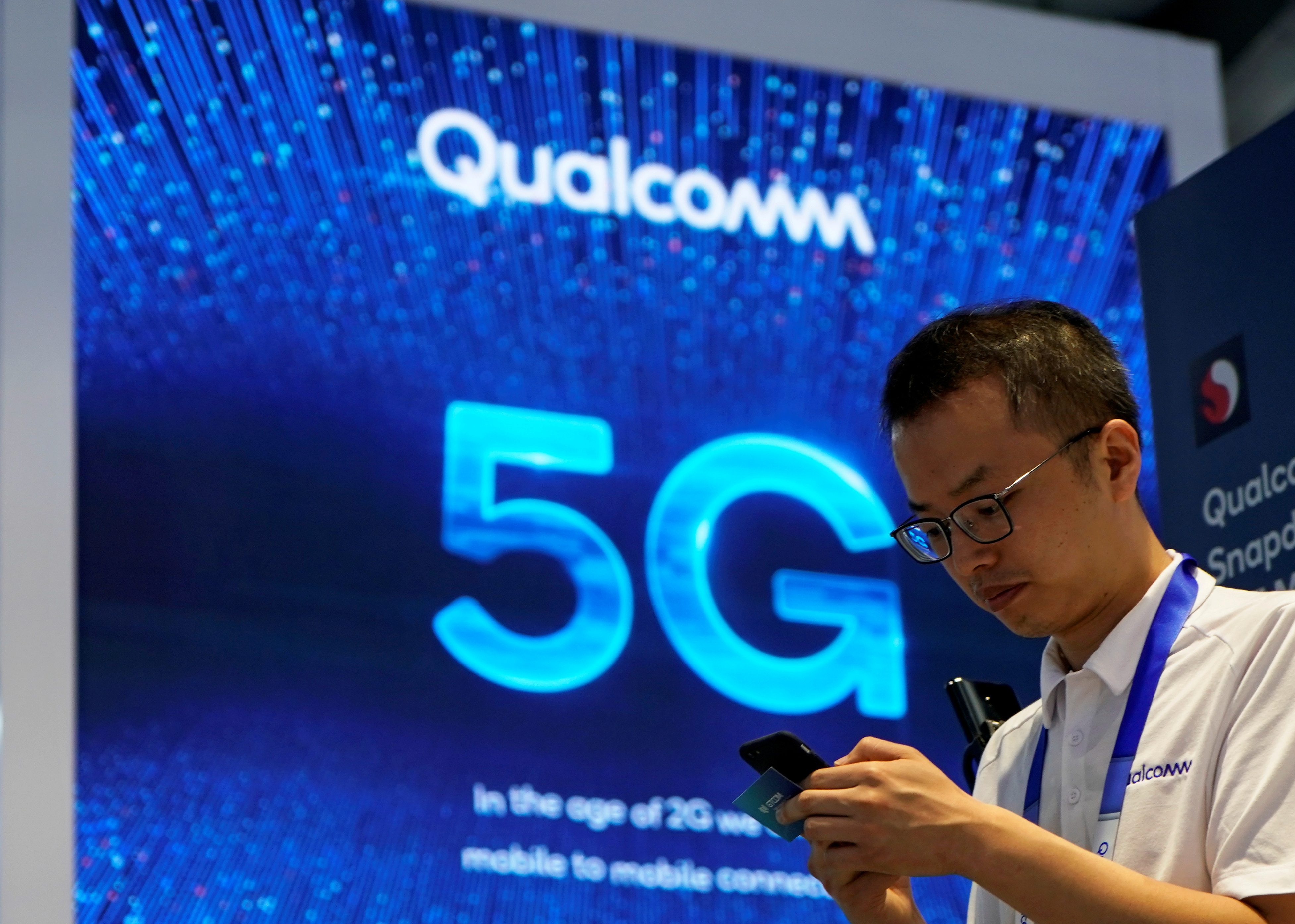 Qualcomm optimistic on 5G, connected device sales as supply bottlenecks ease