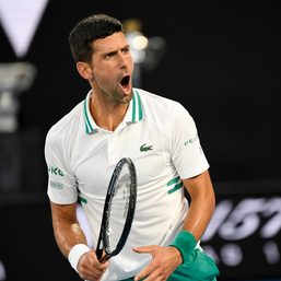 Djokovic facing hostility, cold start at Melbourne Park