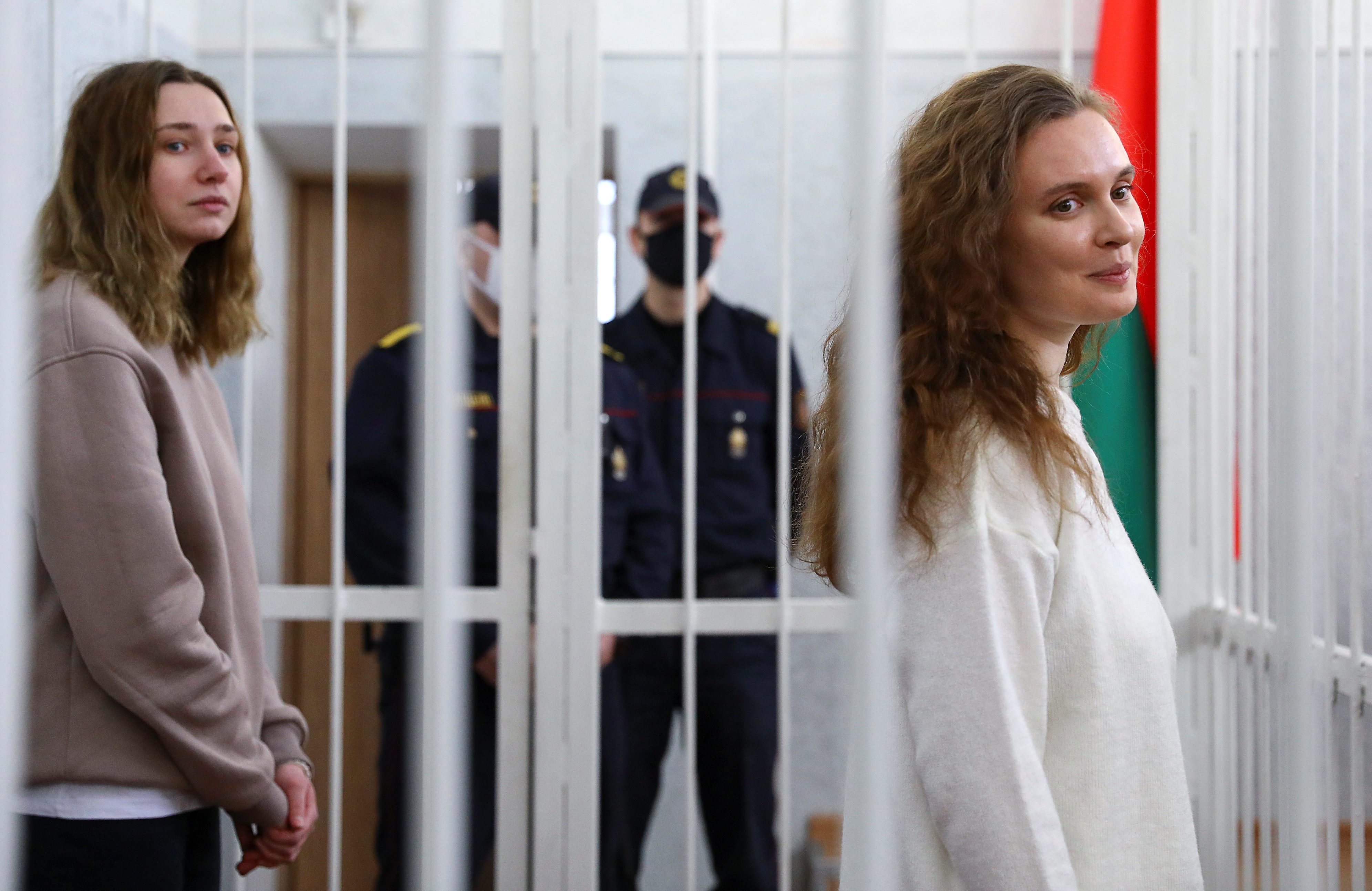 2 journalists jailed for 2 years in Belarus for filming protests