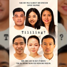 LOOK: Mental health group recreates controversial ‘Tililing’ poster