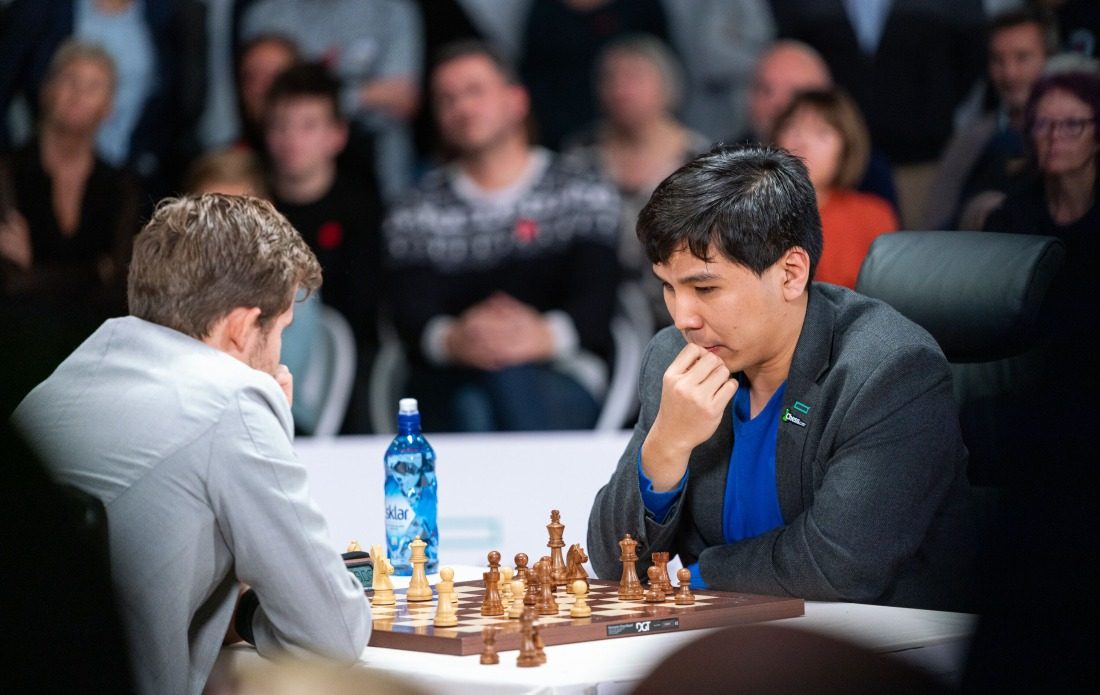 So tangles with Carlsen, Nakamura back-to-back as Crypto Cup begins