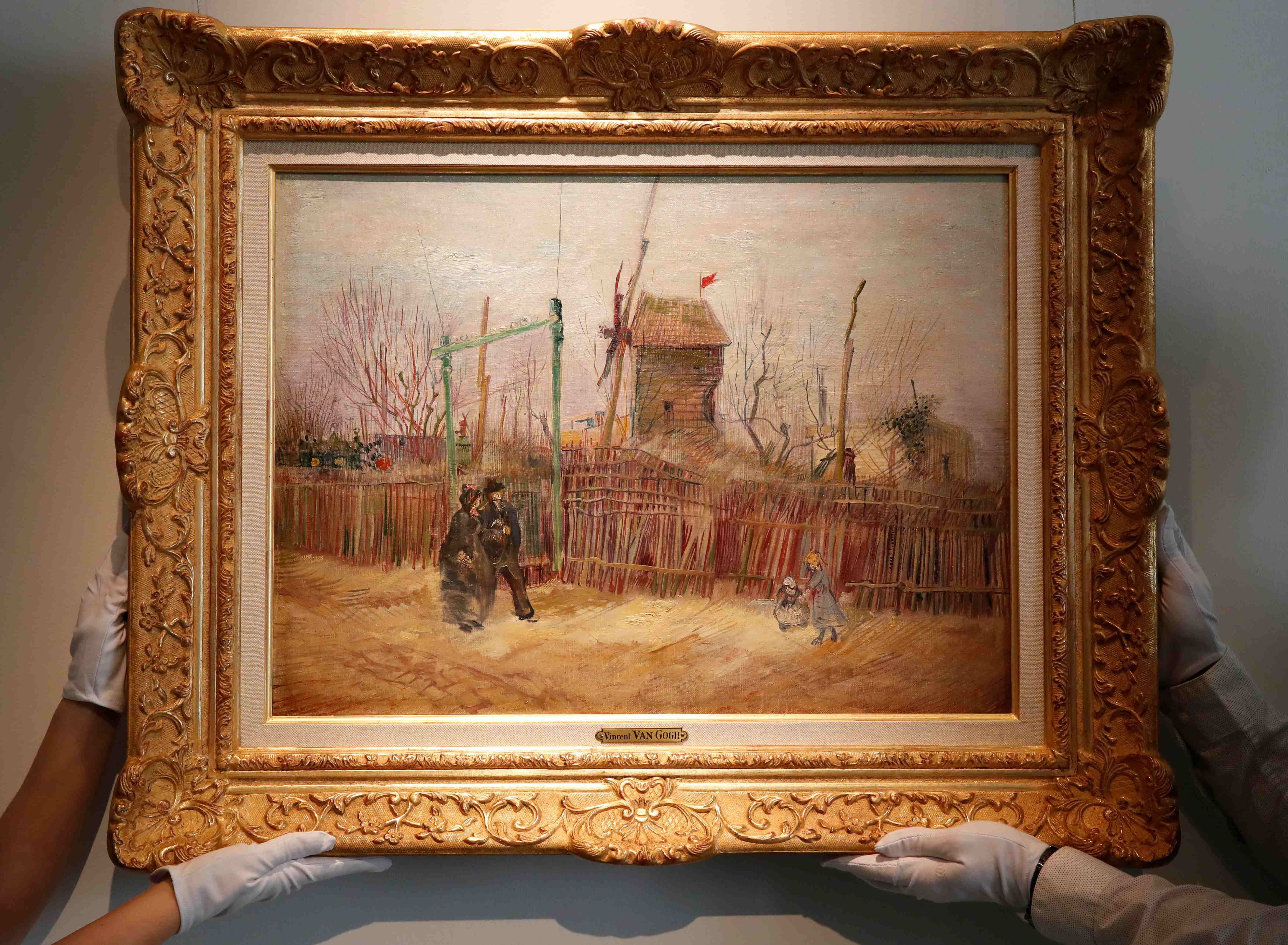 Van Gogh’s ‘Street scene in Montmartre’ sold for $15 million at auction