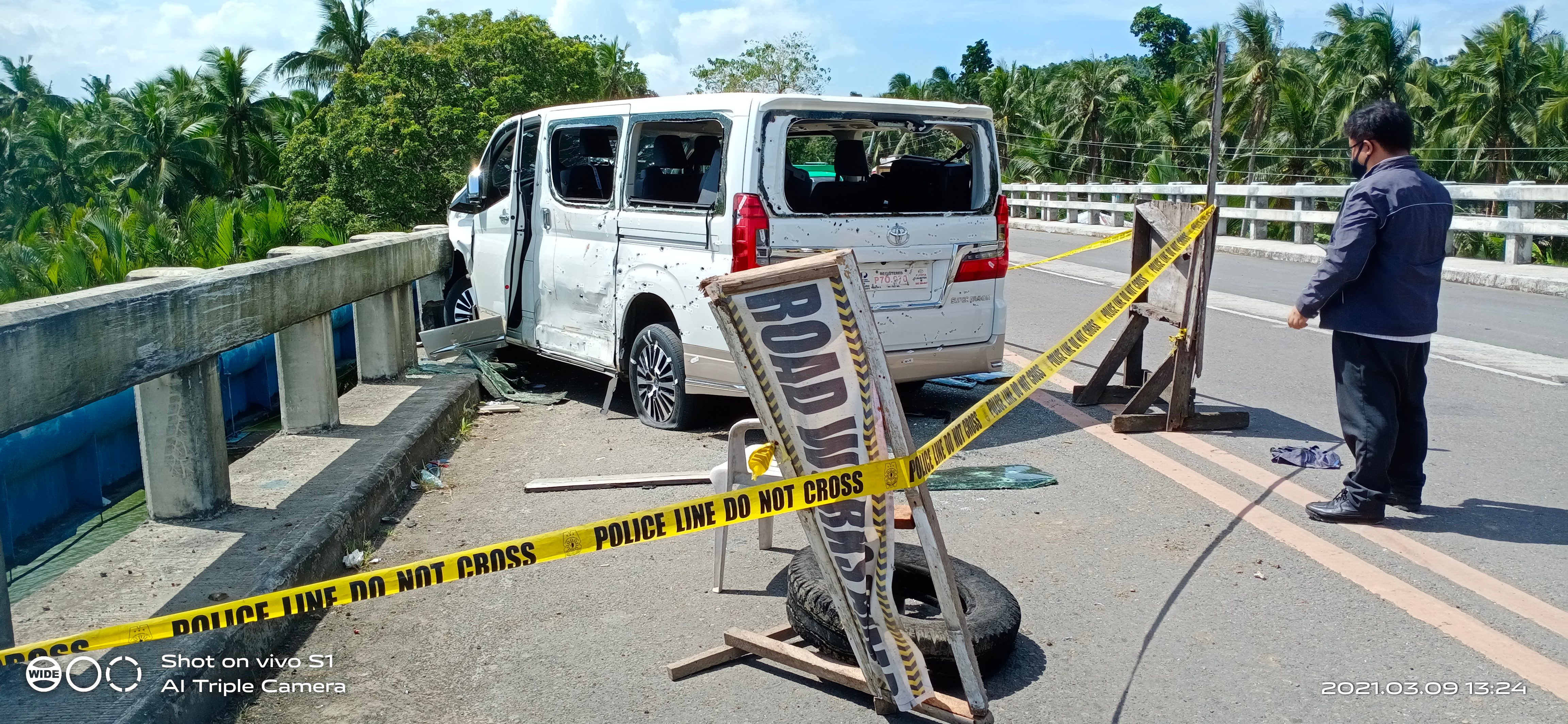 Admin cases filed against cops involved in Calbayog mayor Aquino slay