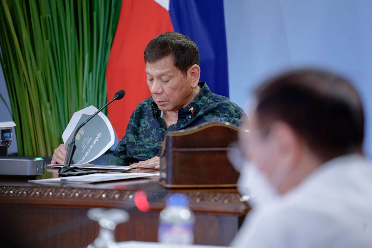 Duterte announces quarantine restrictions for areas outside ‘NCR Plus’