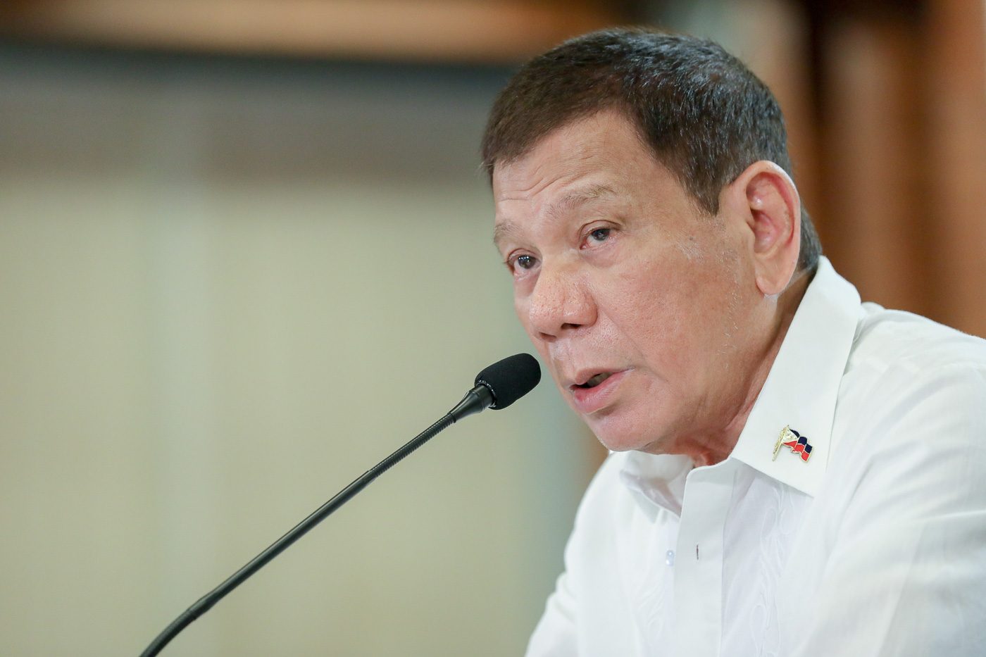 Duterte backs out of debate with Carpio, Roque to represent him