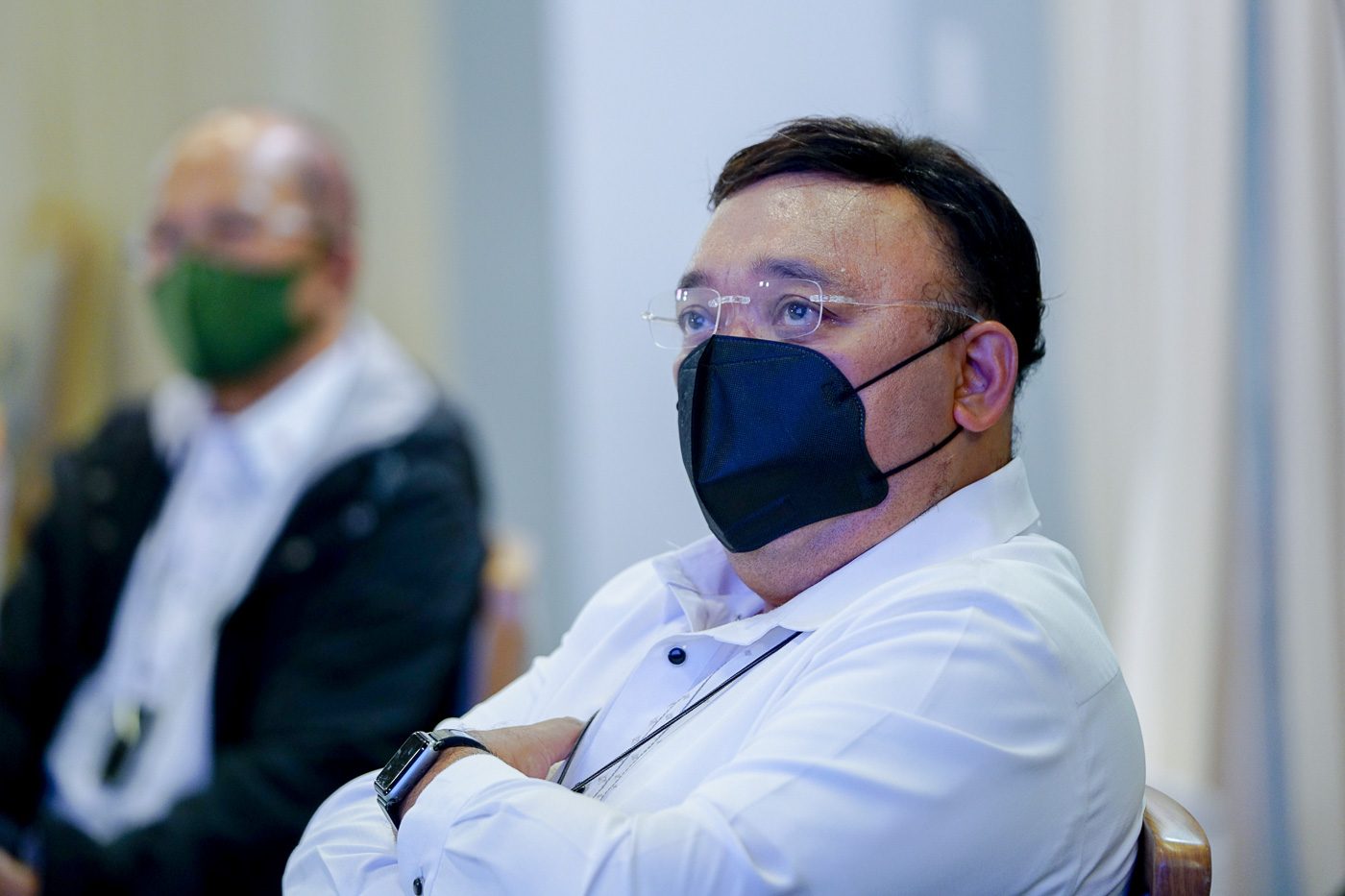 Harry Roque hospitalized due to COVID-19