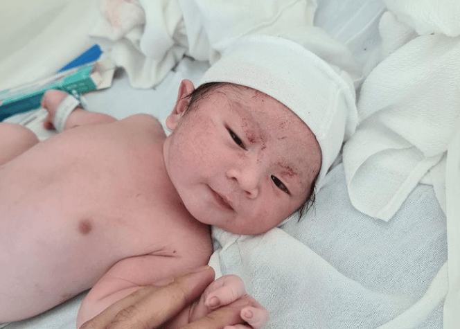 Liz Uy gives birth to youngest child Matias