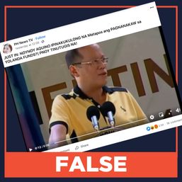 Robredo on Aquino legacy: ‘Worth fighting for ang Pilipinas na pinangarap mo’