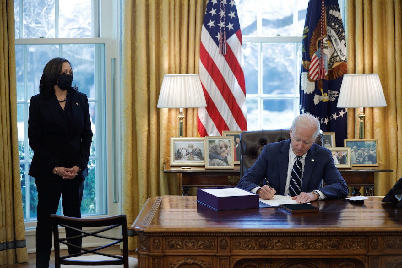 Biden signs $1.9-trillion stimulus bill, eyes next stage of pandemic fight