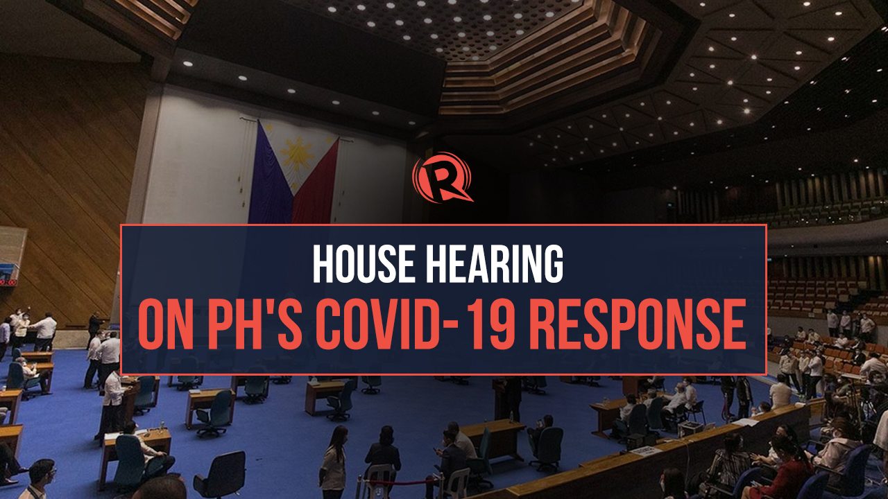 LIVESTREAM: House hearing on the Philippines’ COVID-19 response