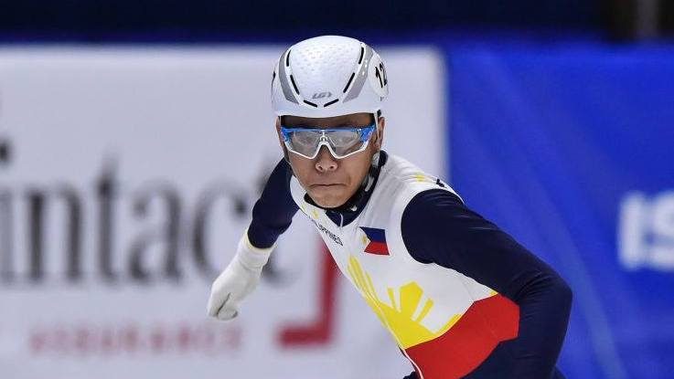 PH speed skater Julian Macaraeg hoping to fulfill Olympic dreams