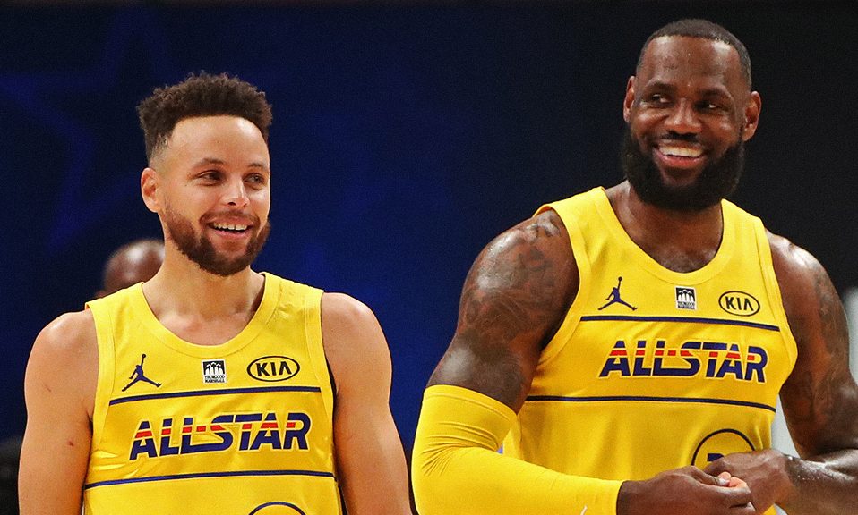 LeBron lauds Curry after first NBA stint as teammates