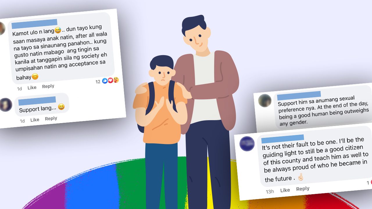 Filipino dads online express support for LGBTQ+ kids