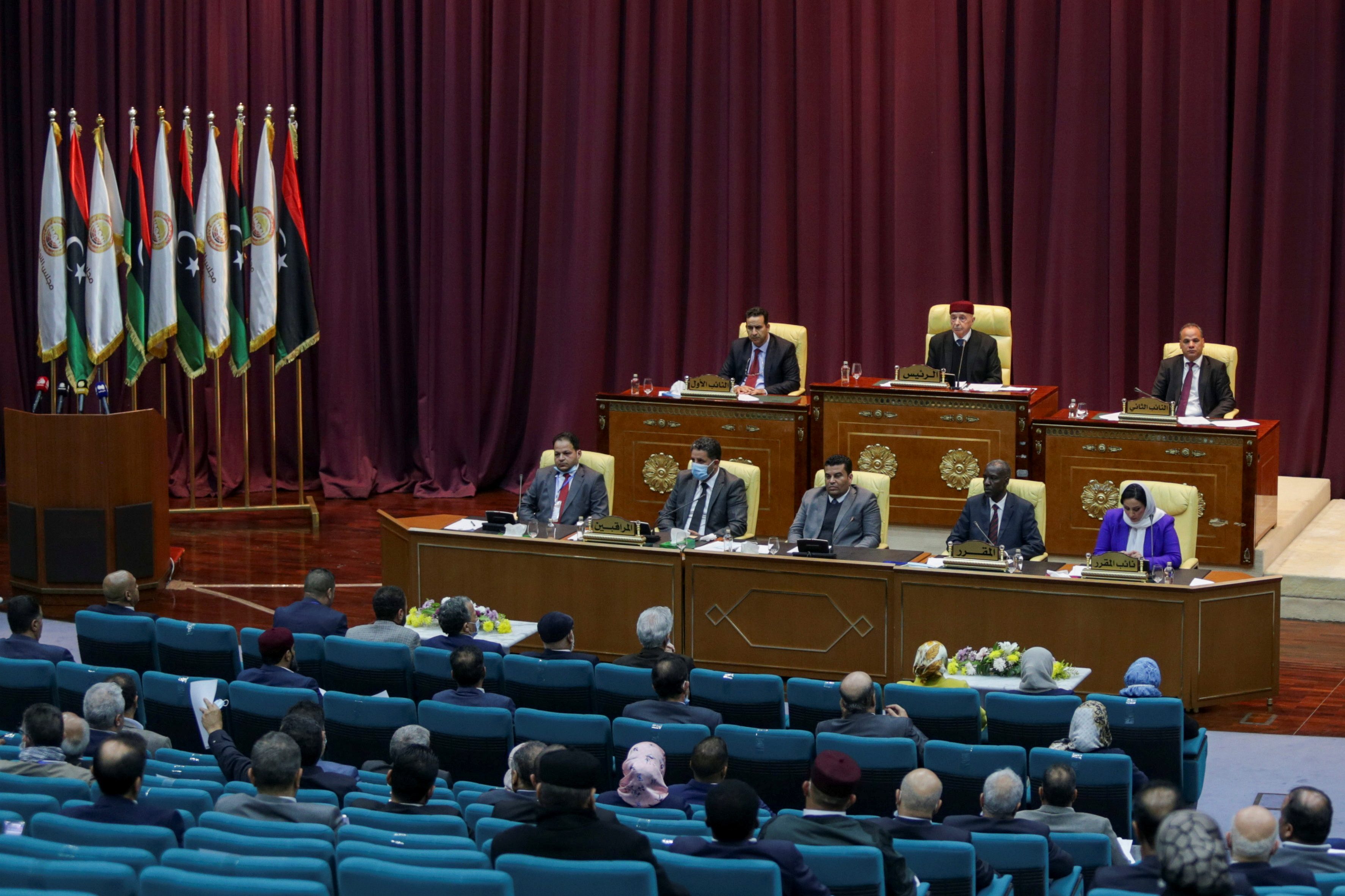 Libyan parliament backs unity government, advancing peace plan