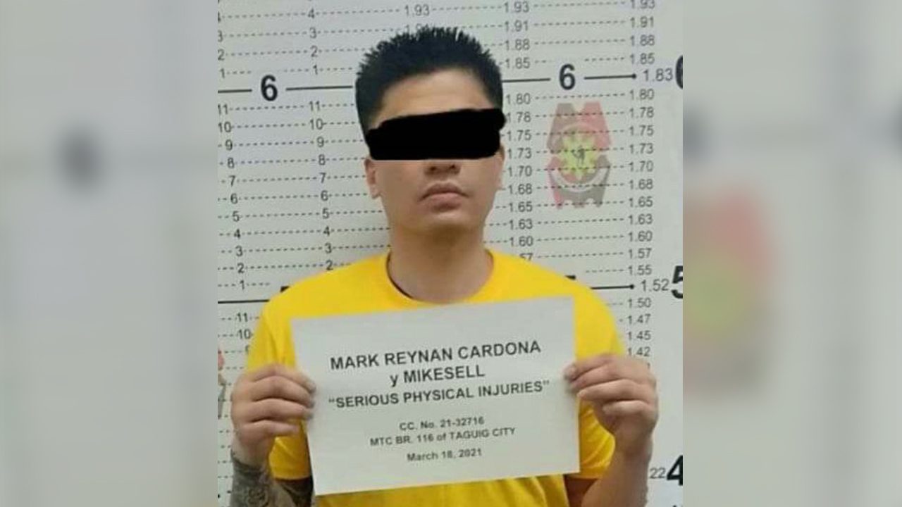 Mac Cardona arrested for serious physical injuries