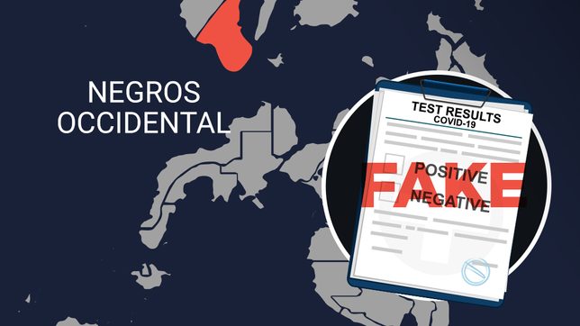 Negros Occidental catches travelers using fake COVID-19 test results