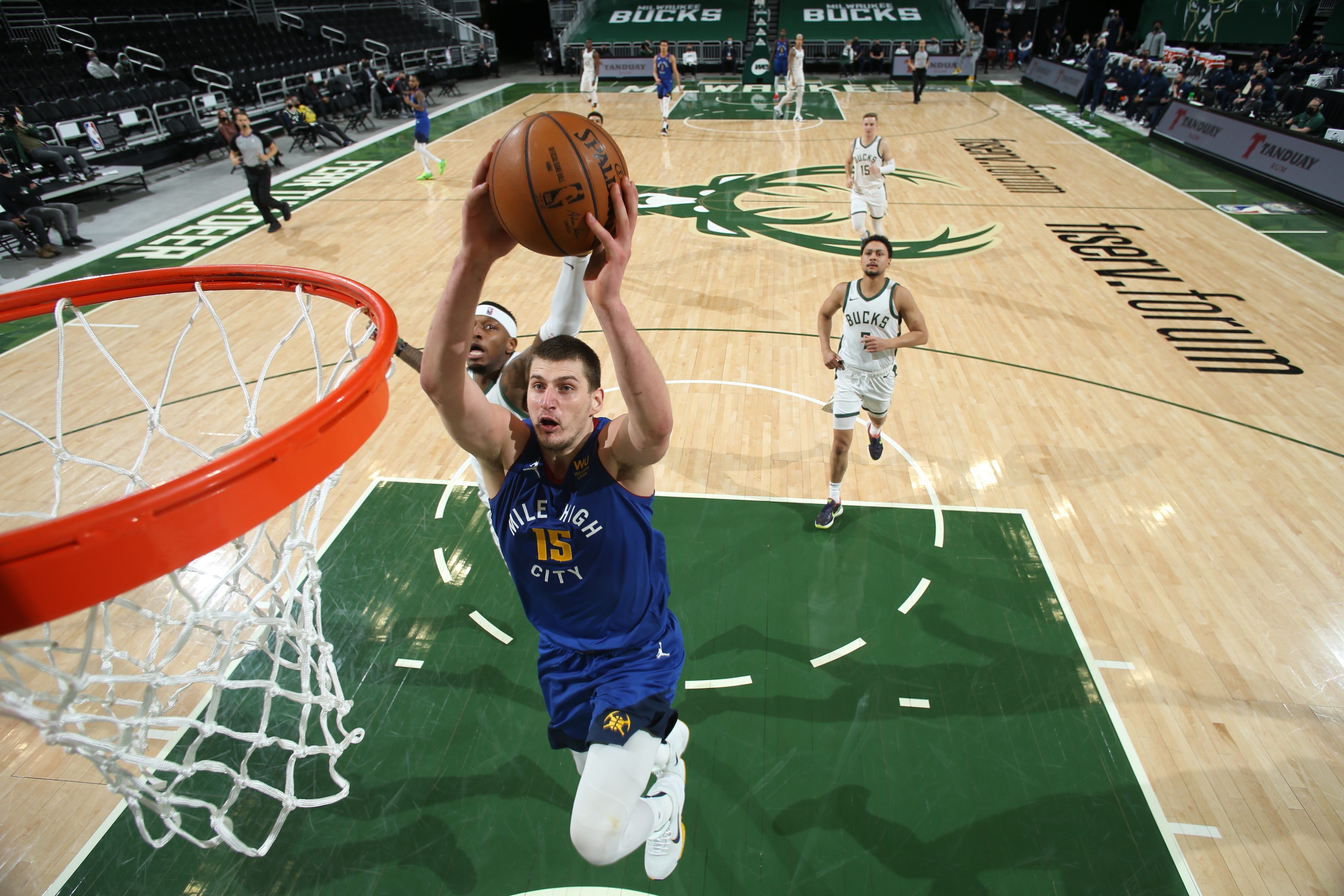 Jokic records 50th career triple-double as Nuggets roll past Bucks
