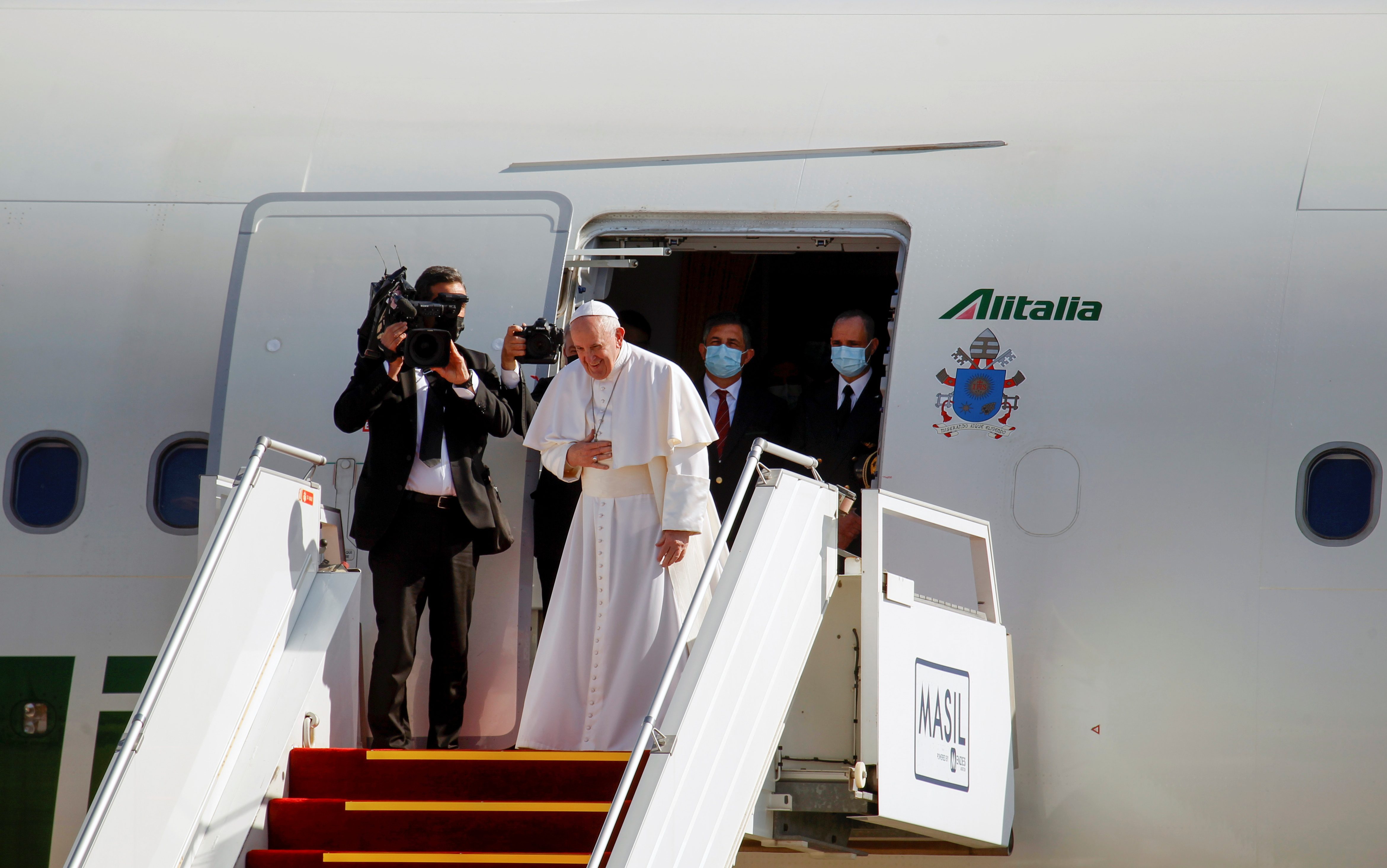 Pope Francis ends epic Iraq tour where he preached peace