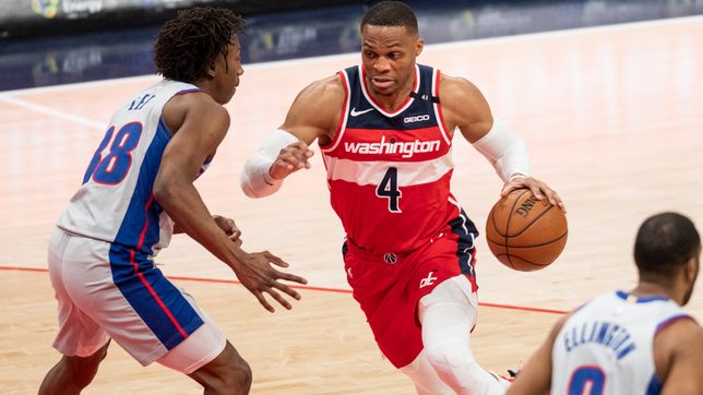 Westbrook, Wizards hang on to defeat Pistons