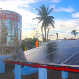 Solar-powered water system provides lifeline for upland communities in Albay