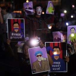 Hundreds of Thai protesters rally to demand leaders’ release
