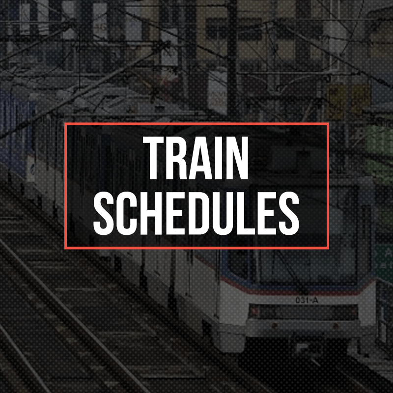 LRT, MRT3, PNR schedules for Holy Week 2021