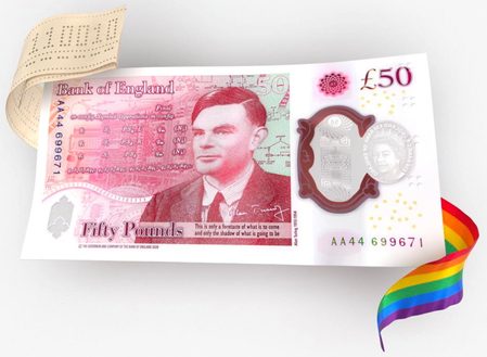 Bank of England unveils new banknote celebrating WWII code-breaker Turing