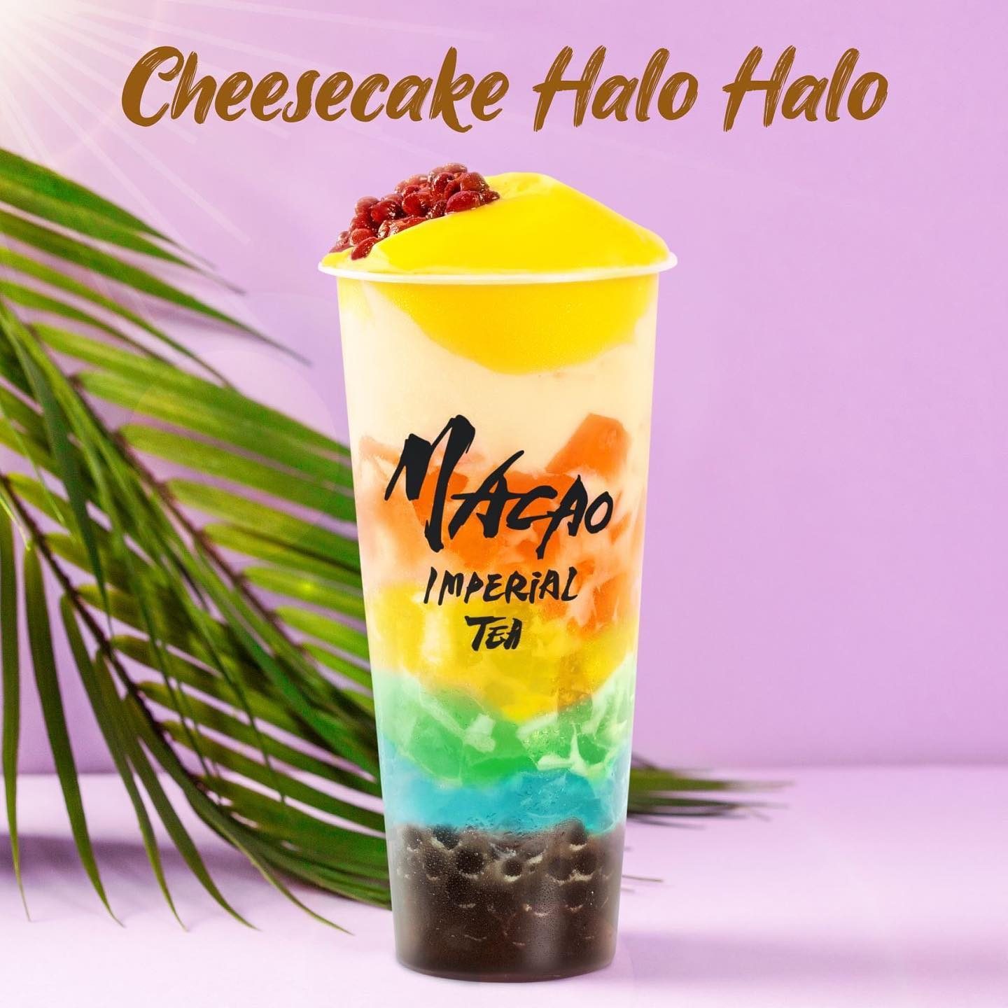 Macao Imperial Tea introduces Cheesecake Halo Halo drink