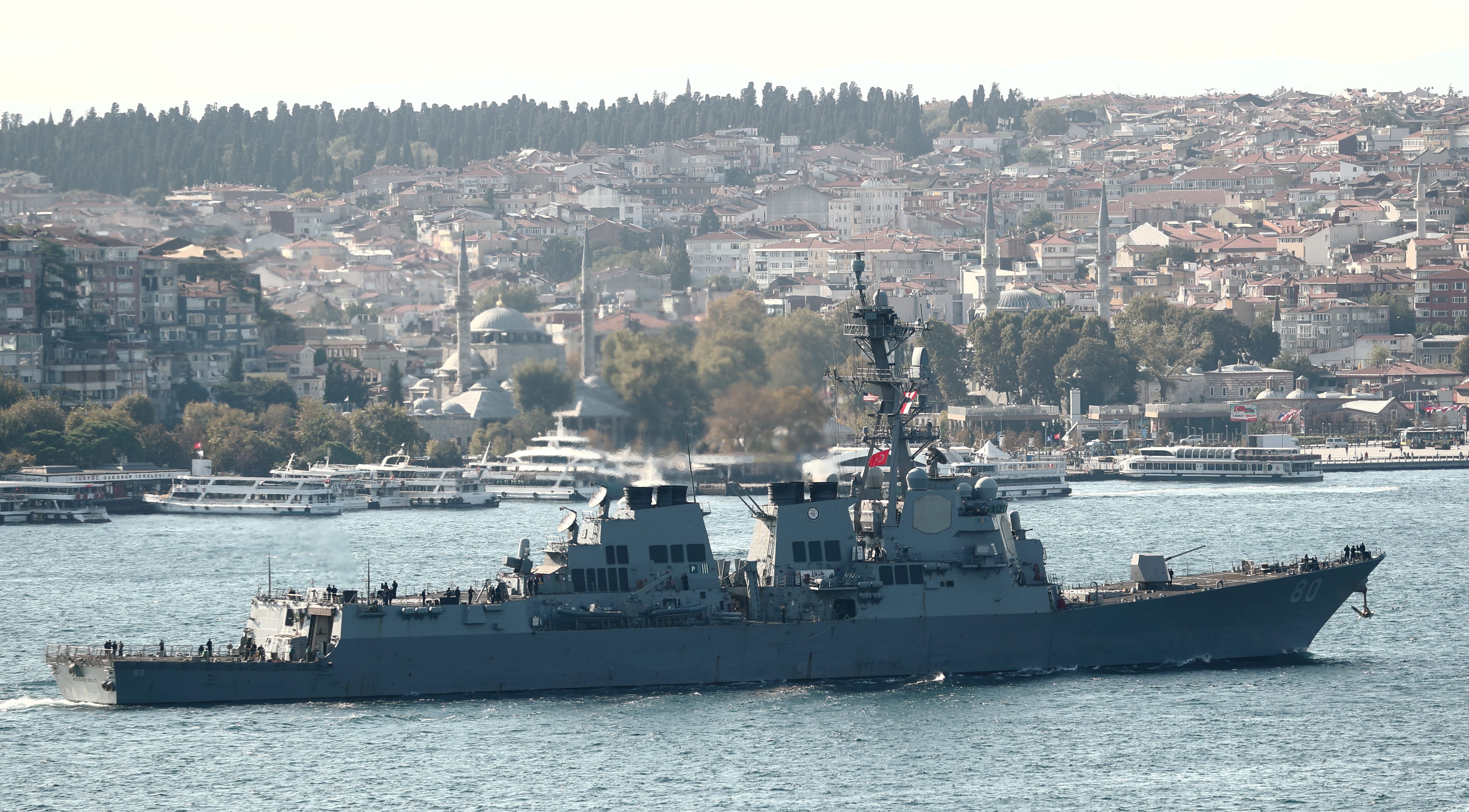 US to send two warships to Black Sea, Russia voices concerns