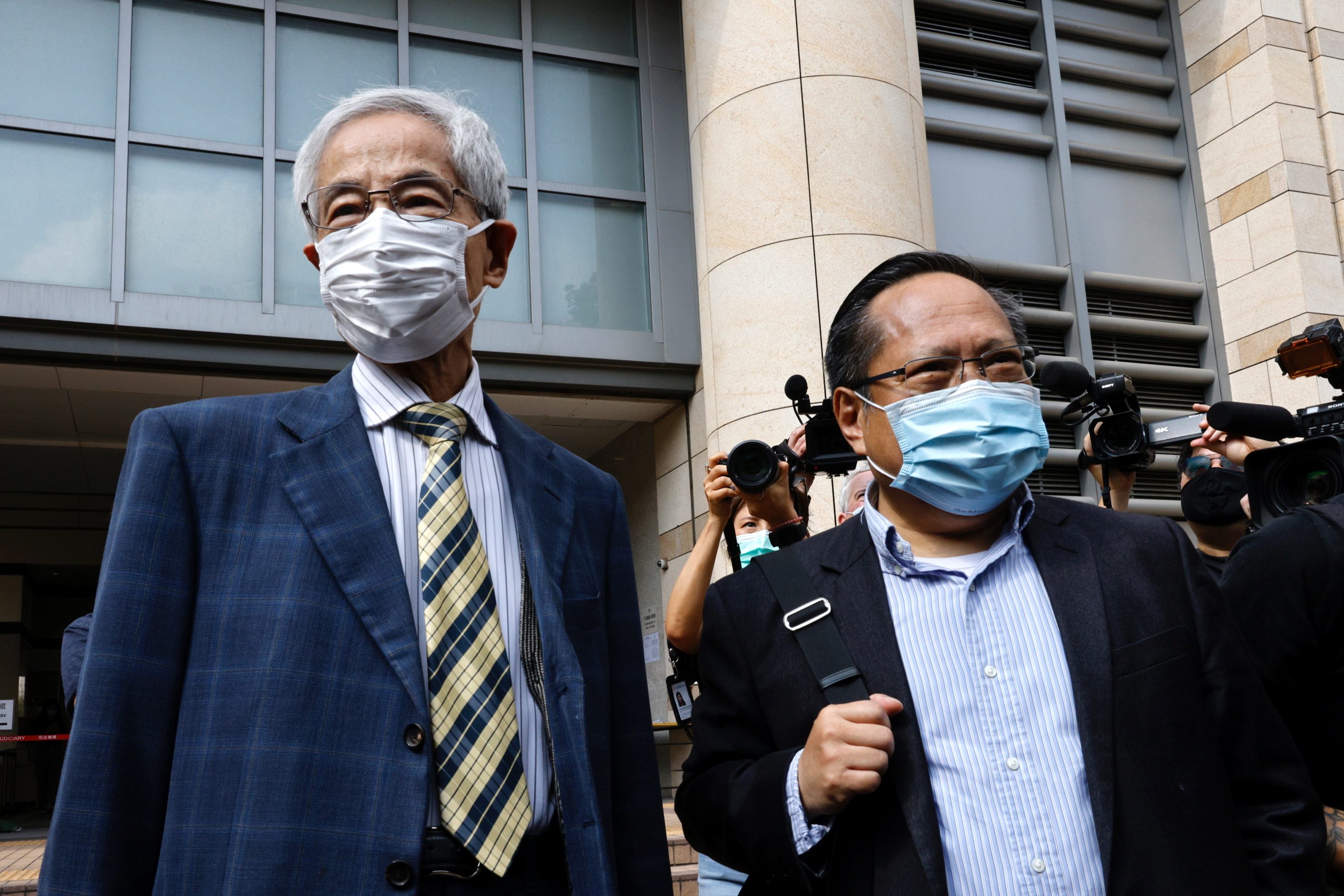 Veteran Hong Kong democrats found guilty in landmark unlawful assembly case