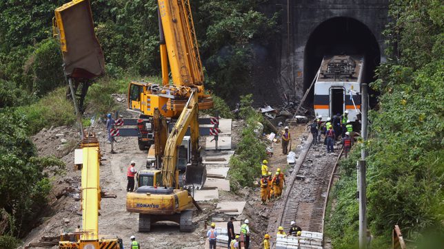 Taiwan releases train crash suspect on bond, prosecutors lodge appeal