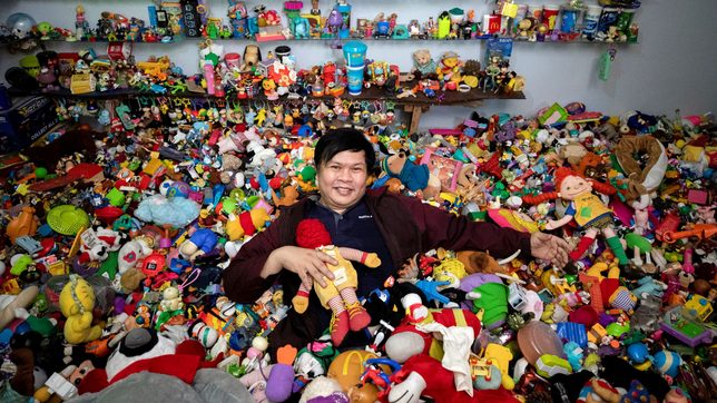 Philippine collector amasses super-sized collection of fast-food toys