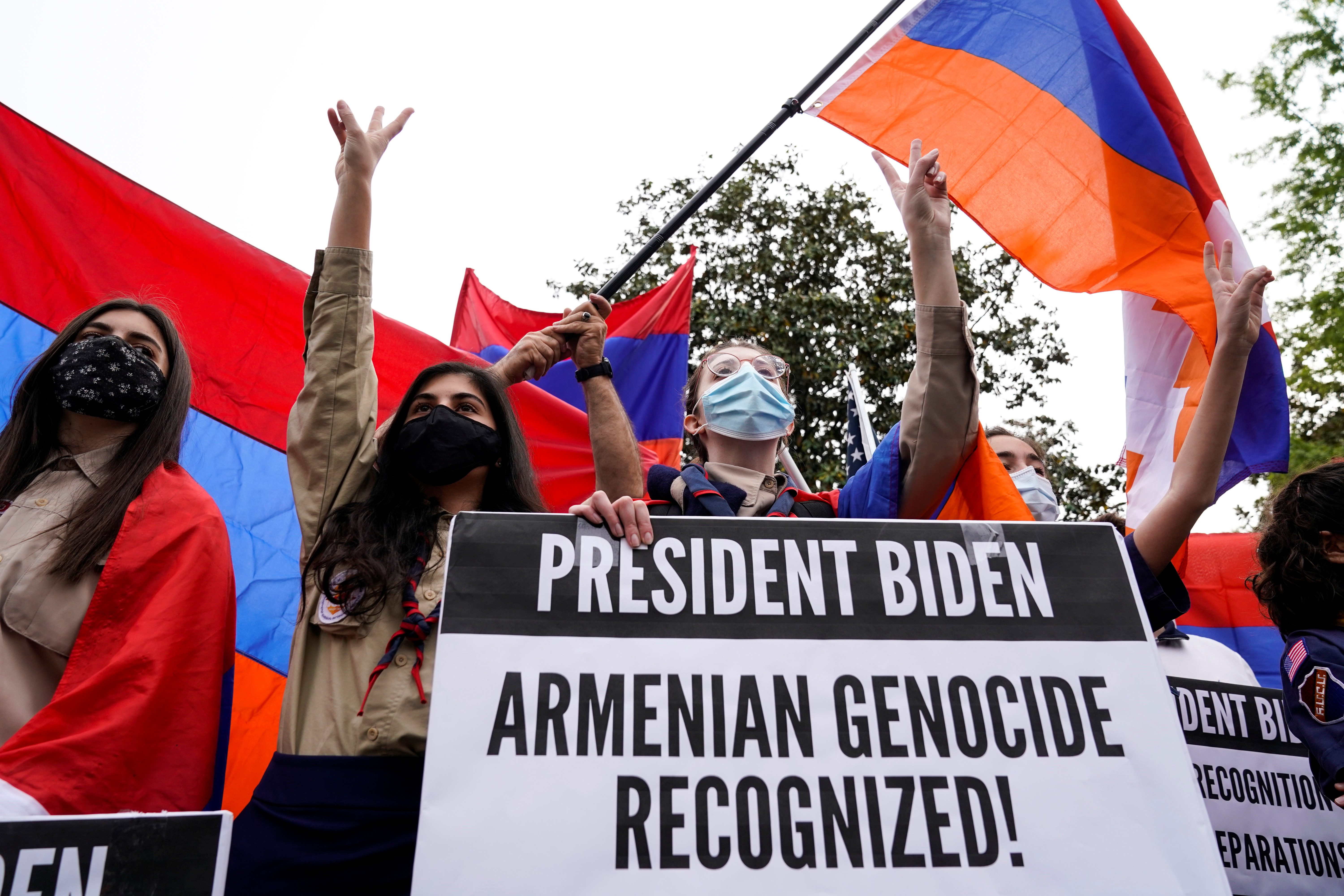 Armenia says declaring genocide is security matter, Baku protests