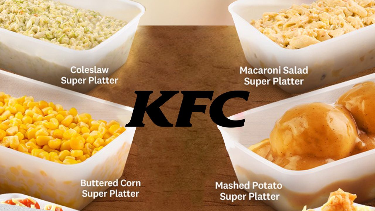 KFC’s sides now available in platters