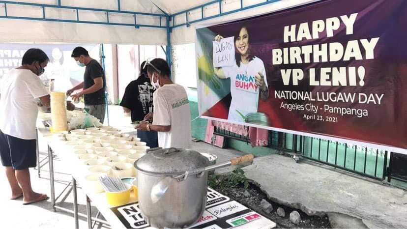 Supporters celebrate Robredo’s birthday with ‘National Lugaw Day’