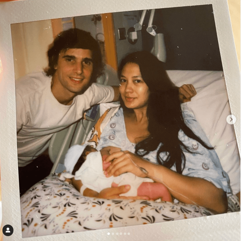 Isabelle Daza gives birth to second son