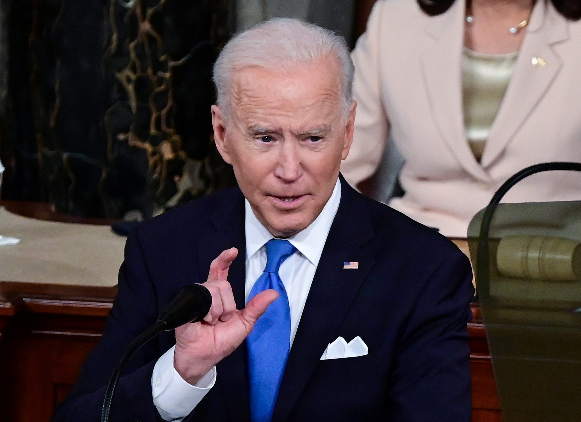 China ‘closing in fast,’ Biden warns Congress, as he asks for trillions in spending