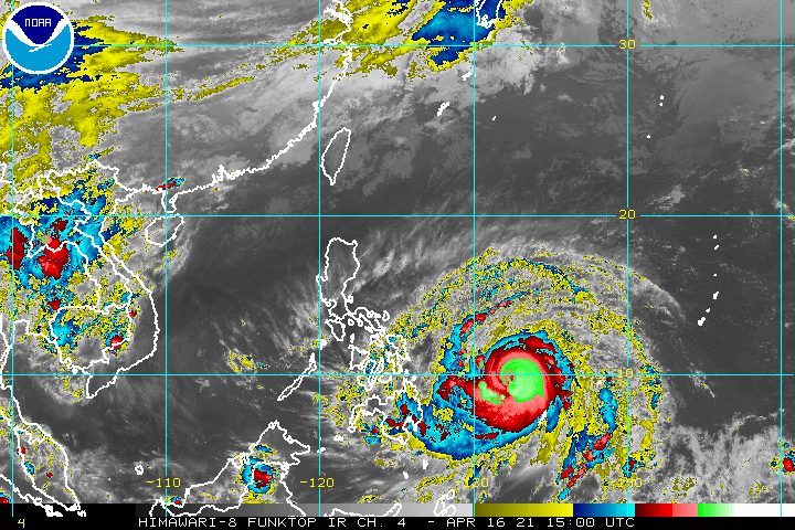 Typhoon Bising ‘rapidly intensifies’ over Philippine Sea