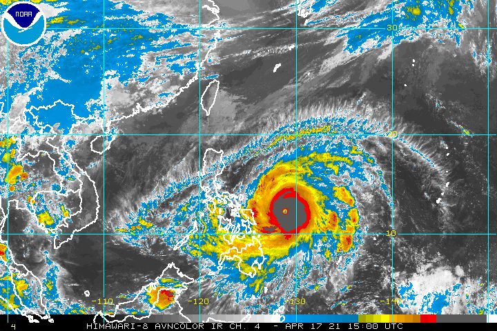 Bising may become super typhoon if it continues to intensify