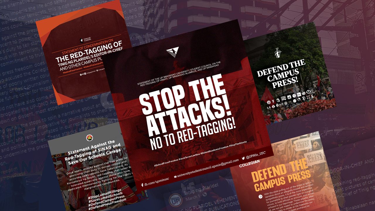 With anti-terror law, red-tagged campus press struggle to report during pandemic