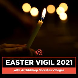 Pabillo on Easter Vigil: ‘Sickness, stupidity won’t have the final say’