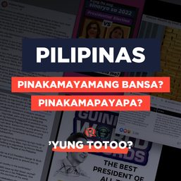 [WATCH] ’Yung Totoo?: 5 pinalaking kuwento tungkol sa Pilipinas