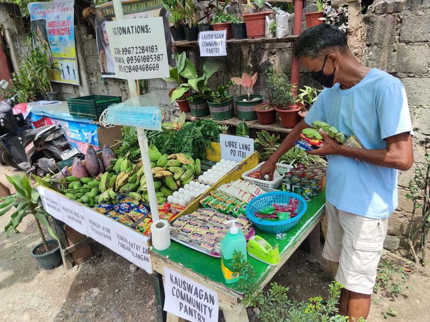 Community pantry goes viral even in Mindanao