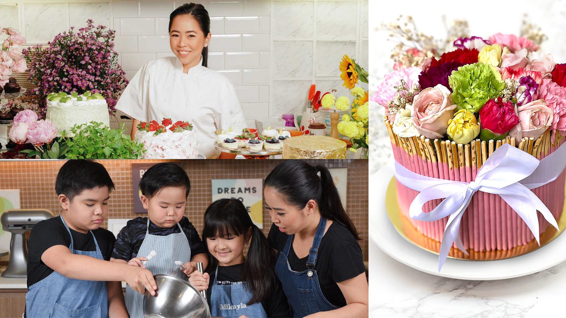 This mom of 3 bakes luxury cakes from her home basement
