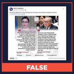 FALSE: Locsin says Robredo not essential, not a loss to PH