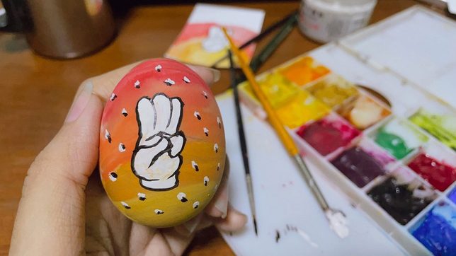 Easter eggs a symbol of defiance for Myanmar protesters