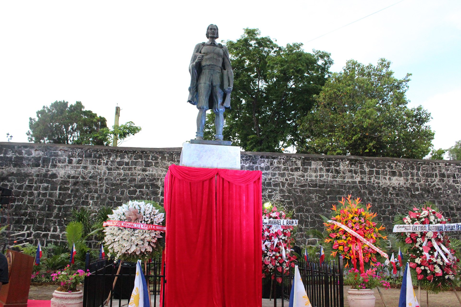 LOOK: Cebu City unveils restored Pigafetta monument in time for quincentennial