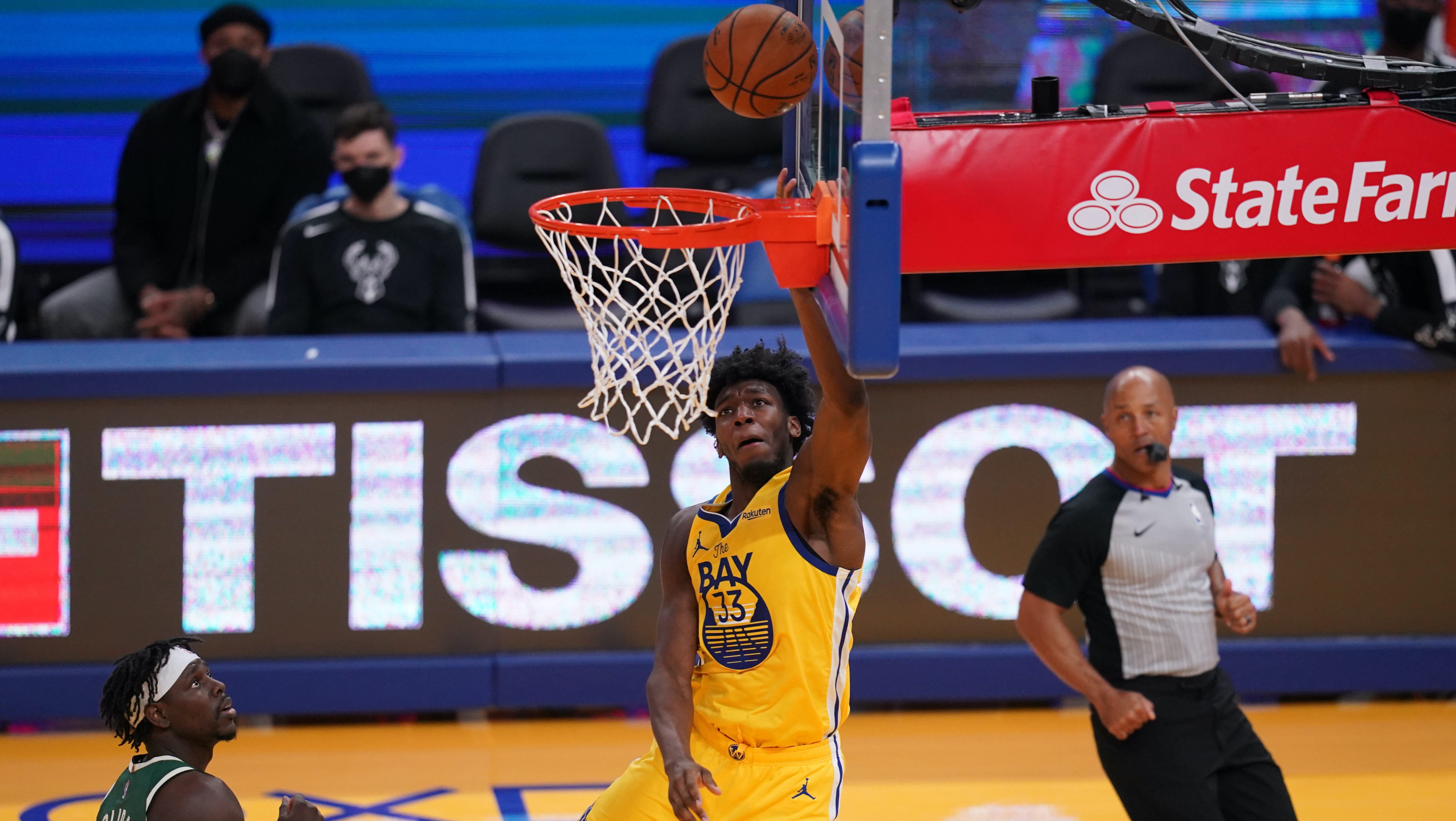 Warriors’ James Wiseman injures knee, likely out for season – report