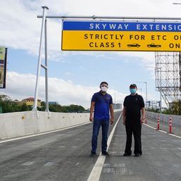 San Miguel opens Skyway Extension northbound section