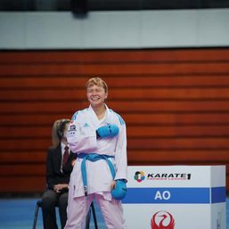 Junna Tsukii wins 1st Karate Premier League gold